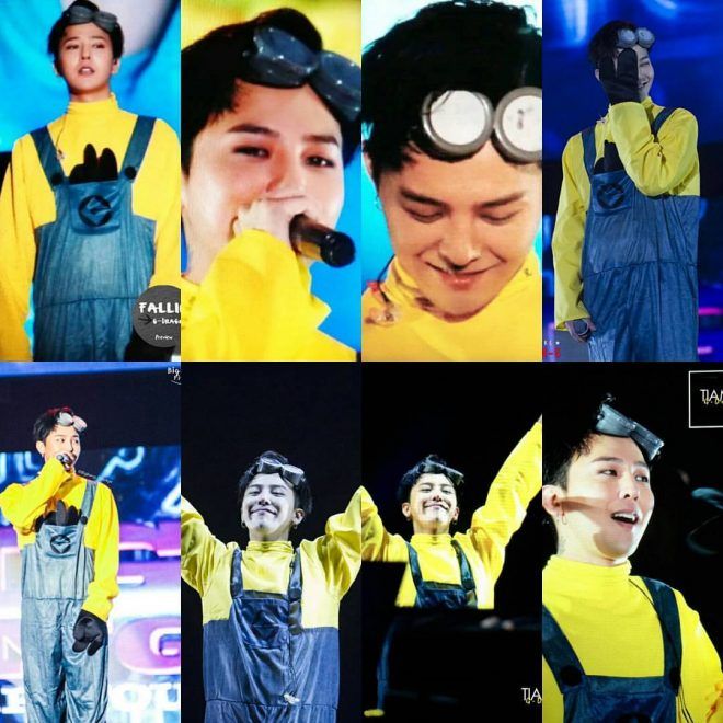 Hoặc tung tăng trong bộ đồ Minion dễ thương khó cưỡng.