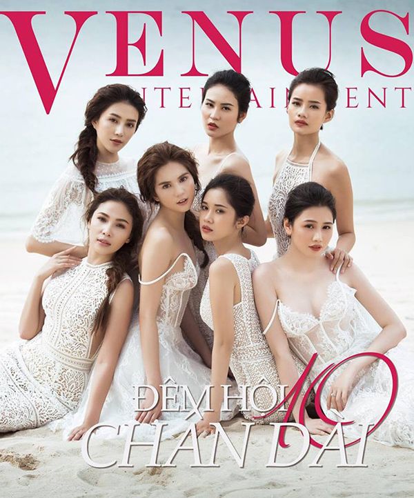 Lê Hà - Kim Chi chụp hình chuẩn bị cho Đêm hội chân dài cách đây không lâu.