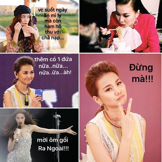 Những câu chuyện cũng được các fan chế hài hước.