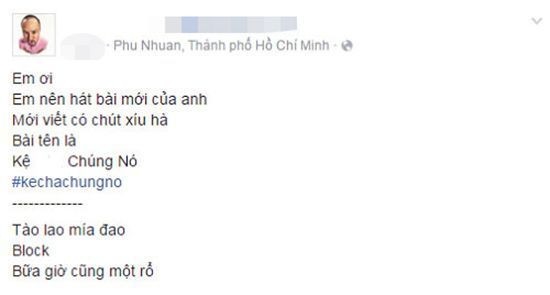 Tiến Đạt lại gửi lời động viên Hari Won.