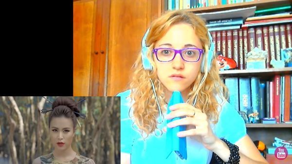 Màu sắc, hình ảnh trong MV được cô bạn người Ý cho rằng đẹp như một giấc mơ.