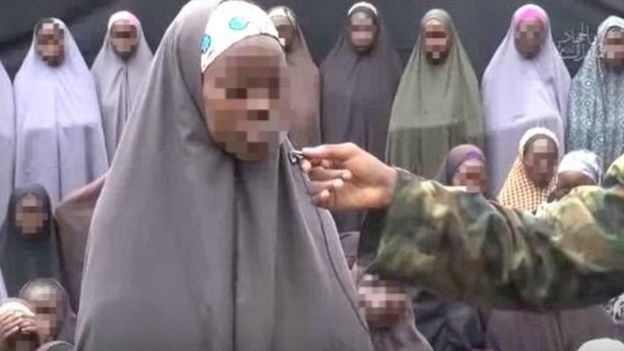 Các nữ sinh Chibok trong đoạn video của Boko Haram.