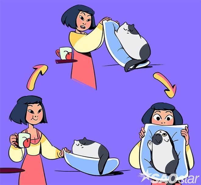 Sẽ đeo bám những thứ chúng thích cho đến khi chán mới thôi.