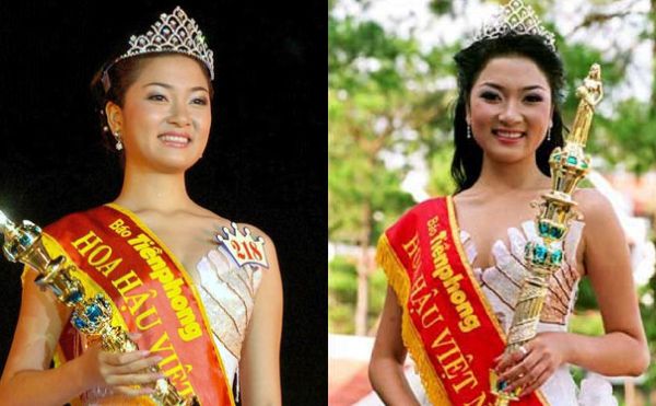 Nguyễn Thị Huyền xuất sắc giành vương miện trong cuộc thi Hoa hậu Việt Nam 2004 được tổ chức tại Tuần Châu, Hạ Long, Quảng Ninh.