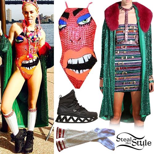 mileycyruseyebodysuit