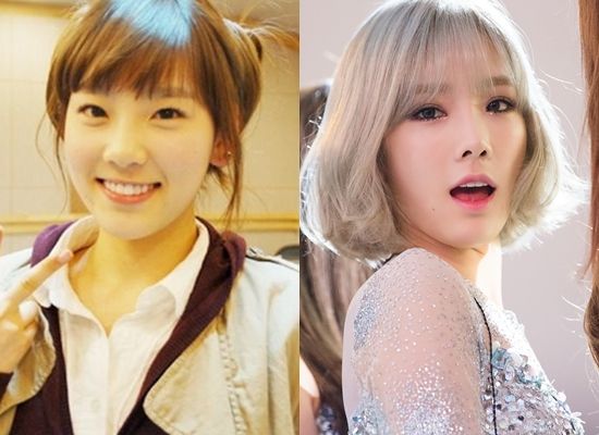 Khoảng thời gian mới debut, Taeyeon gây sốt với ngoại hình vô cùng trong sáng, dễ thương. Tuy nhiên, gần đây không ít người hâm mộ tinh ý nhận ra vài điểm "khác biệt" trên gương mặt của cô.