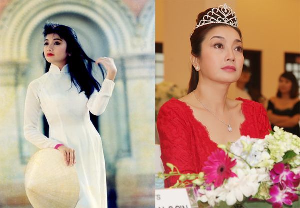 Hoa hậu Lý Thu Thảo tại lúc đăng quang và hiện nay