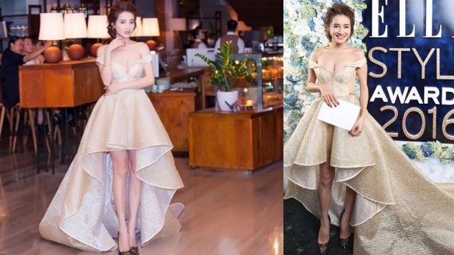 Đôi chân của Nhã Phương trước và sau khi photoshop khác nhau rất nhiều?!