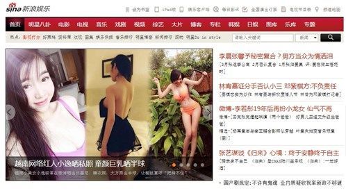 Báo Trung Quốc cũng khen ngợi vẻ đẹp của Elly Trần cùng với bộ hình sexy "không cưỡng lại nổi".