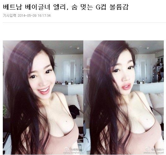 Nhiều trang báo mạng của Hàn Quốc cũng khen Elly Trần là một trong những mỹ nhân Việt nóng bỏng, quyến rũ nhất.