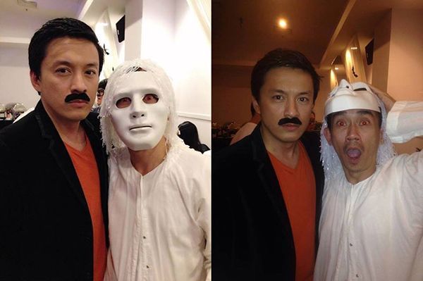 MInh Thuận nhắng nhít cùng Lam Trường.