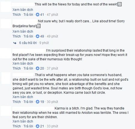 Trong những bình luận, cũng có không ít phát biểu nhắc đến lùm xùm tình cảm của họ cách đây hơn mười năm trước.