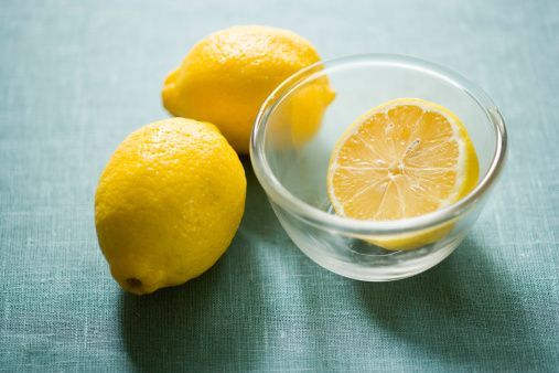 Fresh lemons