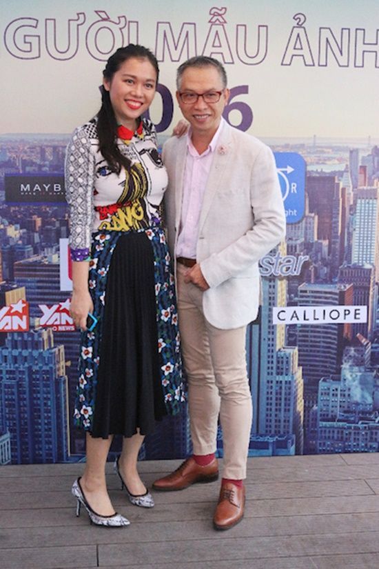 Thư ký toà soạn Đỗ Khoa Mai Lâm trong phong cách pop art