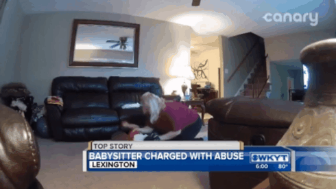 Xem camera, mẹ chết lặng khi con 4 tuổi bị osin lôi xềnh xệch, quăng quật rồi ngồi lên người Ảnh 2