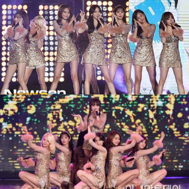 SNSD trình diễn Gee và Lion Heart