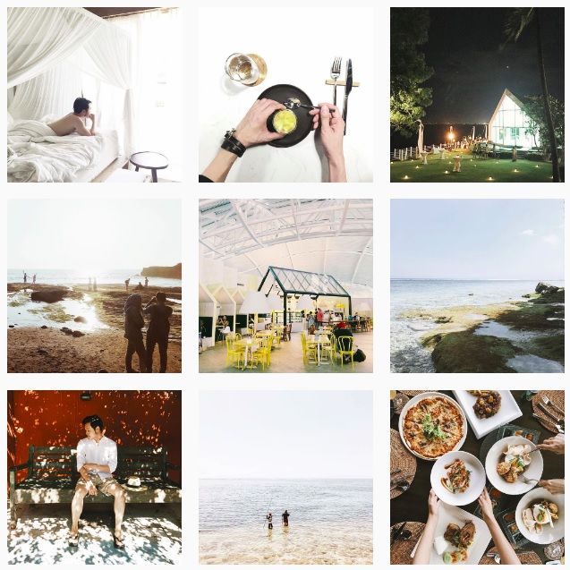 Nhìn vào tổng thể bạn chỉ có thể thốt lên rằng vì sao trang Instagram của họ lại đẹp đến thế. @quangvinh