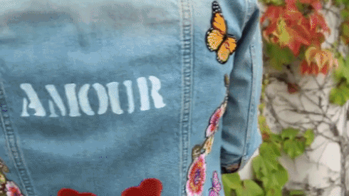 Denim thêu hoa ư, dễ làm hơn bạn nghĩ đấy! Ảnh 2