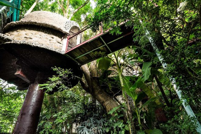 Nghệ thuật và thiên nhiên hòa quyện vào nhau.