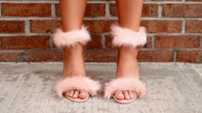 Tự tay đính lông lên giày cao gót, bạn có dám thử? Ảnh 2