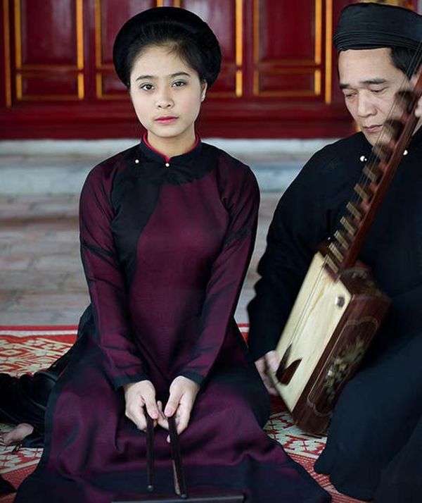 Theo đuổi dòng nhạc ca trù, Kiều Anh luôn được nhớ đến với hình ảnh 