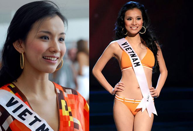 Tham gia Hoa hậu Hoàn vũ 2008, Thùy Lâm Thùy Lâm nằm trong Top 15 chung cuộc, Top 10 Trang phục dân tộc và Top 5 Duyên dáng áo dài.