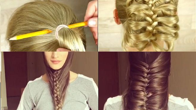 2 mẹo tết tóc 'kì dị' nhất nhưng lại đem đến kiểu tóc đẹp không ngờ 2 mẹo tết tóc 'kì dị' nhất nhưng lại đem đến kiểu tóc đẹp không ngờ
