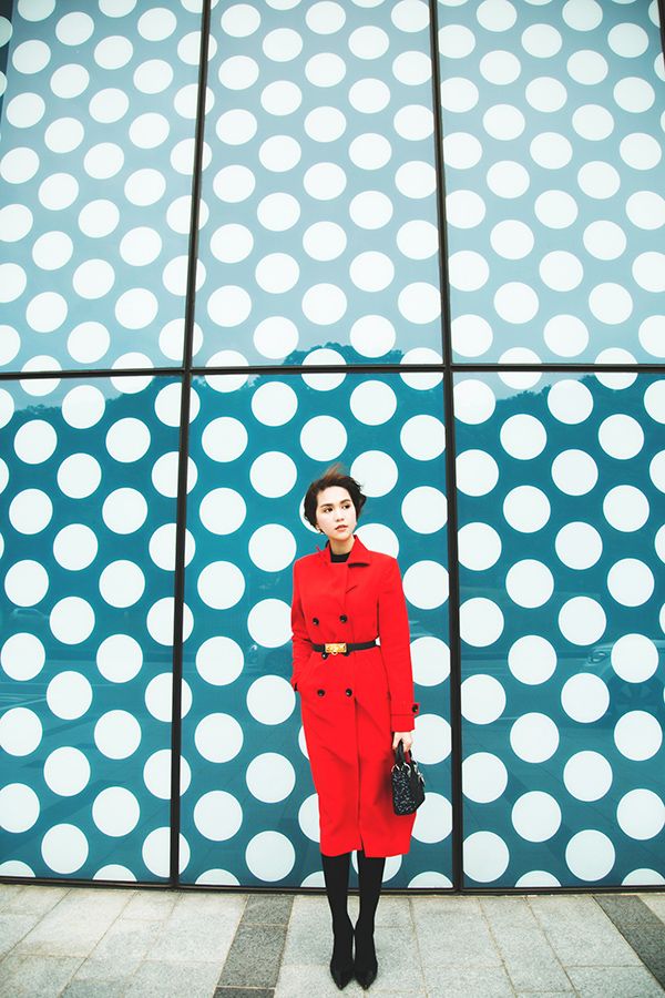 Cô rất háo hức cho chuyến đi Mỹ lần này.