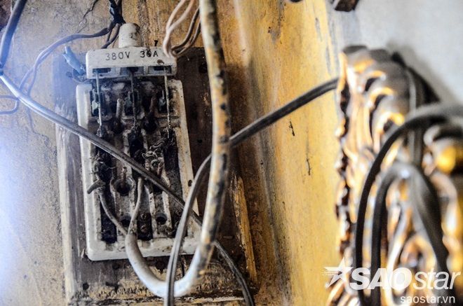 Nhiều hạng mục bị xuống cấp nghiêm trọng.