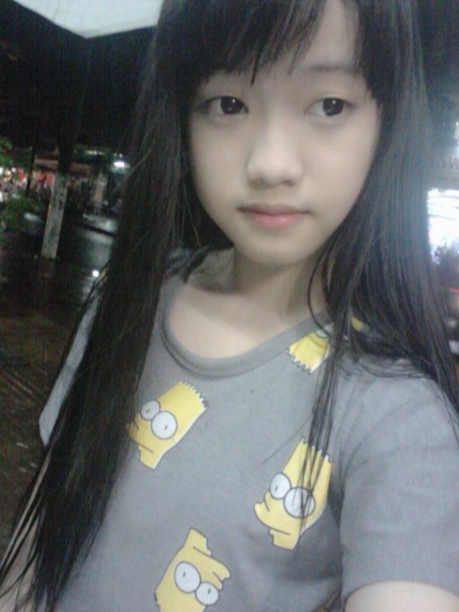 Tuy không nổi bật nhưng Thúy Vy trông khá dễ thương với diện mạo tự nhiên