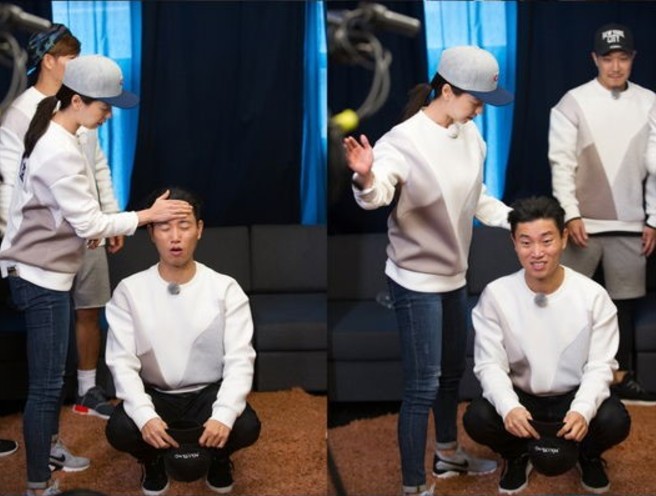 Ji Hyo hành hạ người yêu đến phút cuối.