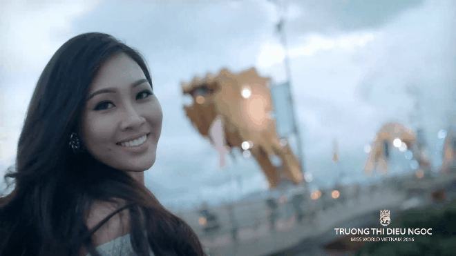 Đà Nẵng đẹp lung linh trong clip giới thiệu của hoa khôi Diệu Ngọc tại Miss World 2016 Ảnh 2