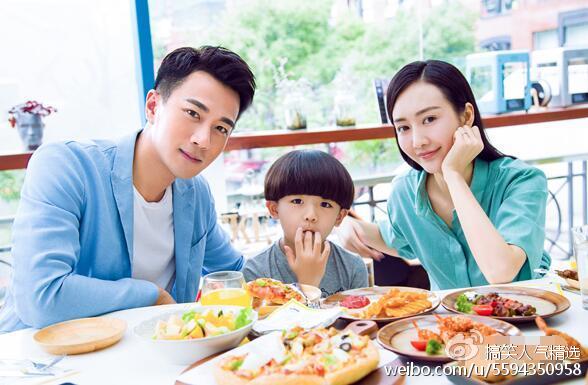 Lưu Khải Uy và Vương Âu rất đẹp đôi trong "Cha mẹ cuối tuần".