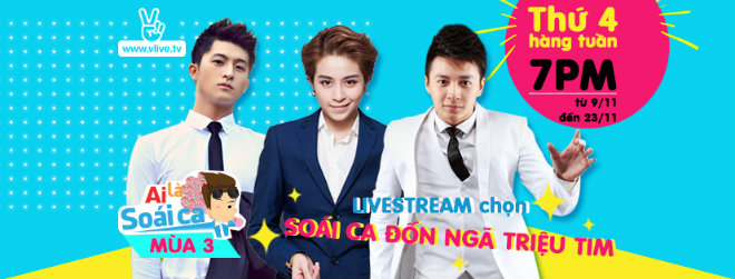 Ai Là Soái Ca - Show truyền hình tương tác với format hoàn toàn mới sẽ lên sóng 7h tối nay