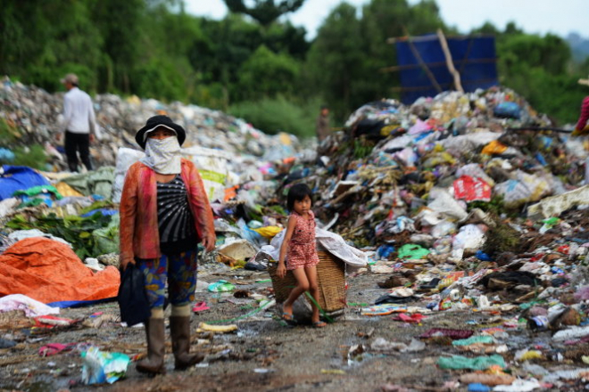 Bãi rác An Thới “nuôi” nhiều gia đình có hoàn cảnh khó khăn tại đây