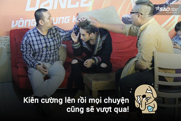 "Kiên cường lên rồi mọi chuyện cũng sẽ vượt qua."