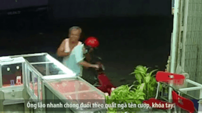 Ông lão miền Tây quật ngã tên cướp iPhone 6 Ảnh 2