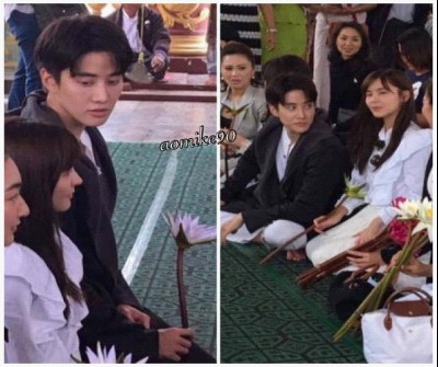 Mike thường xuyên liếc nhìn Aom 