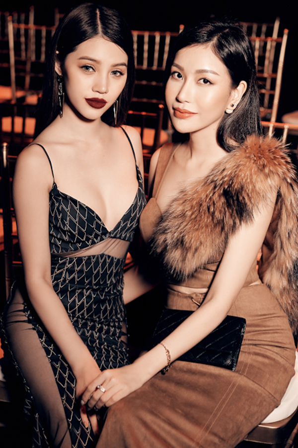 Nguyễn Lam Cúc đọ sắc "mười phân vẹn mười" bên Jolie Nguyễn.