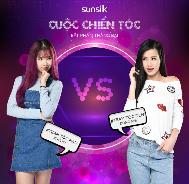 Fan hâm mộ của hai cô nàng đang cùng nhau ủng hộ thần tượng của mình