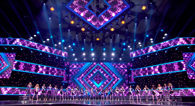 Phần thi trang phục thể thao đã tạo nên nét đặc sắc, riêng biệt của cuộc thi năm nay. 