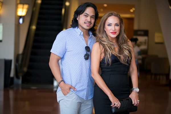 Thanh Hà và bạn trai kém 12 tuổi.