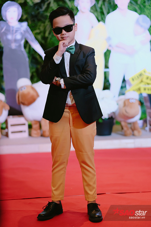 Diễn viên nhí Trọng Khang.