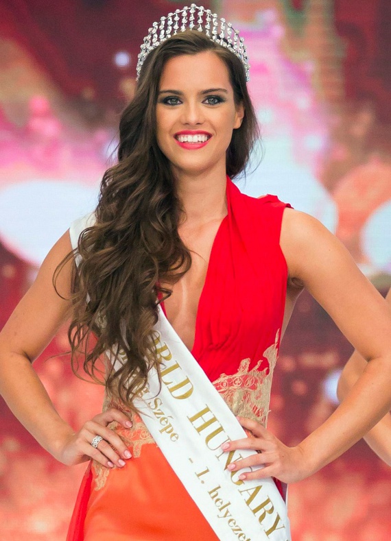 Nhan sắc nổi bật của đại diện Hungary không giúp cô tiến sâu hơn vào cuộc thi năm nay.