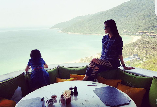 Lan Phương cũng thường xuyên có những chuyến nghỉ dưỡng dài ngày cùng chồng con.