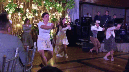 Hết đằm thắm tại đám cưới trong mơ, chị chồng Hà Tăng lại cực đáng yêu trong điệu nhảy tặng chồng Ảnh 2