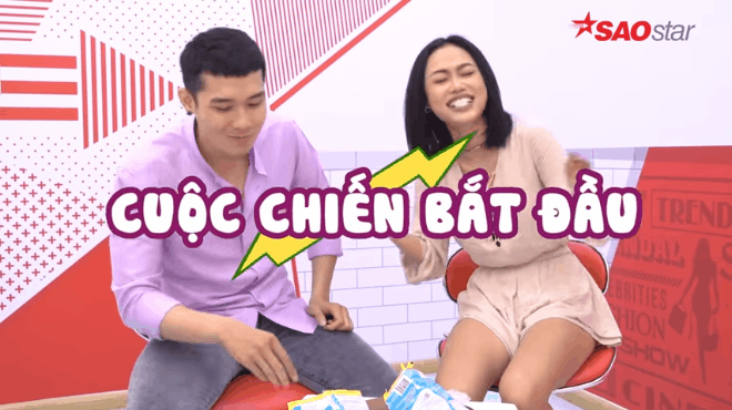 Rủ nhau thách đố bằng trò chơi Chuppy Bunny, Mỹ Linh đòi hôn Đào Tín 'đến chết' Ảnh 2