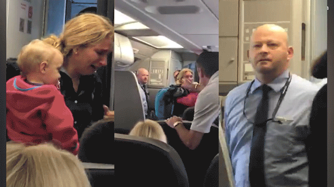 Clip tiếp viên hàng không American Airlines đánh phụ nữ và có thái độ thách thức hành khách Ảnh 2