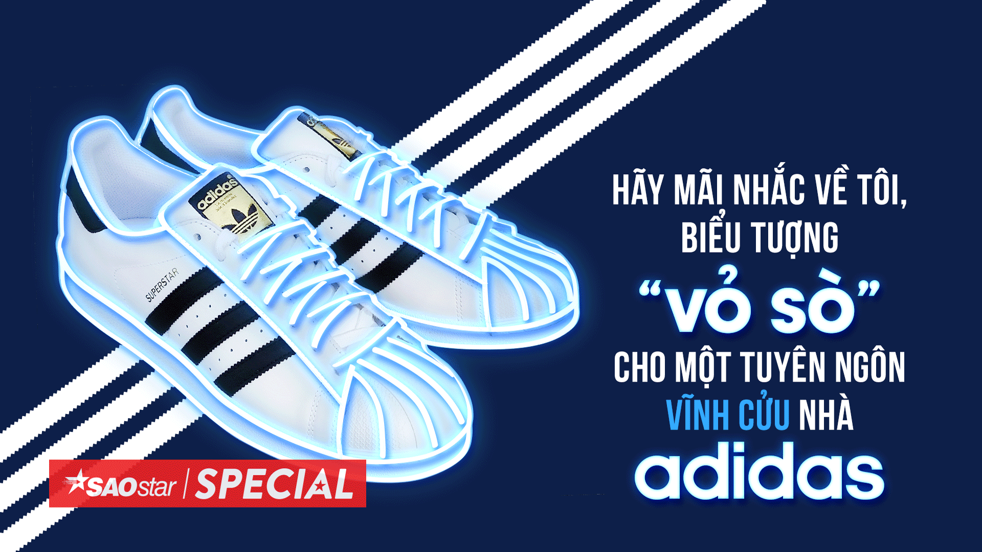 Hãy mãi nhắc về tôi, biểu tượng 'vỏ sò' cho một tuyên ngôn vĩnh cửu nhà adidas! Ảnh 2