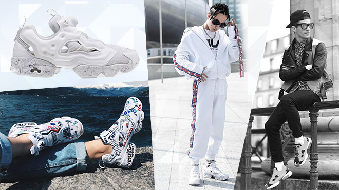 Giày top reebok instapump